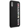 Karl Lagerfeld KLHCPXBHWHBK iPhone X/XS pevné puzdro Black Glossy Bauhaus