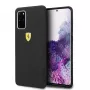 Ferrari pevné puzdro FESSIHCS67BK silikónové zadné puzdro pre Samsung Galaxy S20+ (G985) - čierna