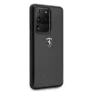 Ferrari pevné puzdro FEHCAHCS69BK pre Samsung Galaxy S20 Ultra, Black Carbon Heritage