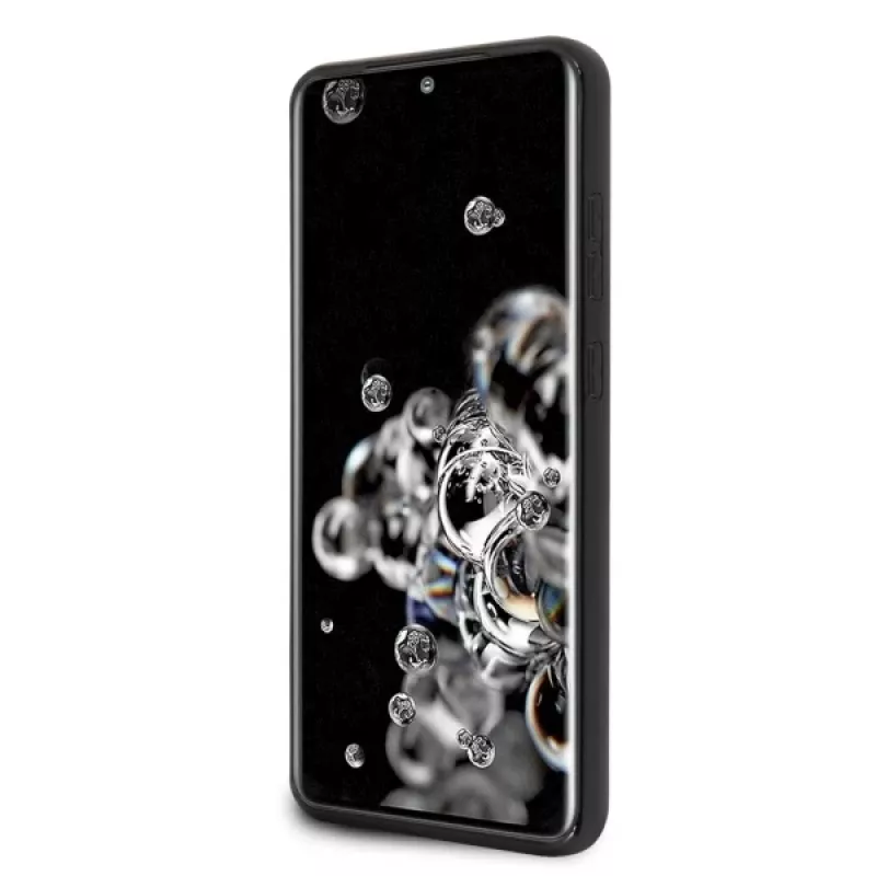 Ferrari pevné puzdro FEHCAHCS69BK pre Samsung Galaxy S20 Ultra, Black Carbon Heritage
