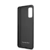 MERCEDES-BENZ Wood Line Walnut pevné puzdro pre Samsung Galaxy S20 (SM-G980) - hnedá