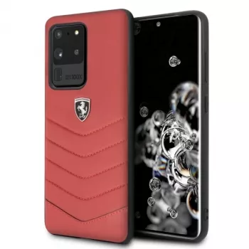 Ferrari pevné puzdro FEHQUHCS69RE pre Samsung Galaxy S20 Ultra G988, Red Heritage