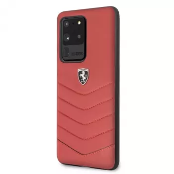 Ferrari pevné puzdro FEHQUHCS69RE pre Samsung Galaxy S20 Ultra G988, Red Heritage