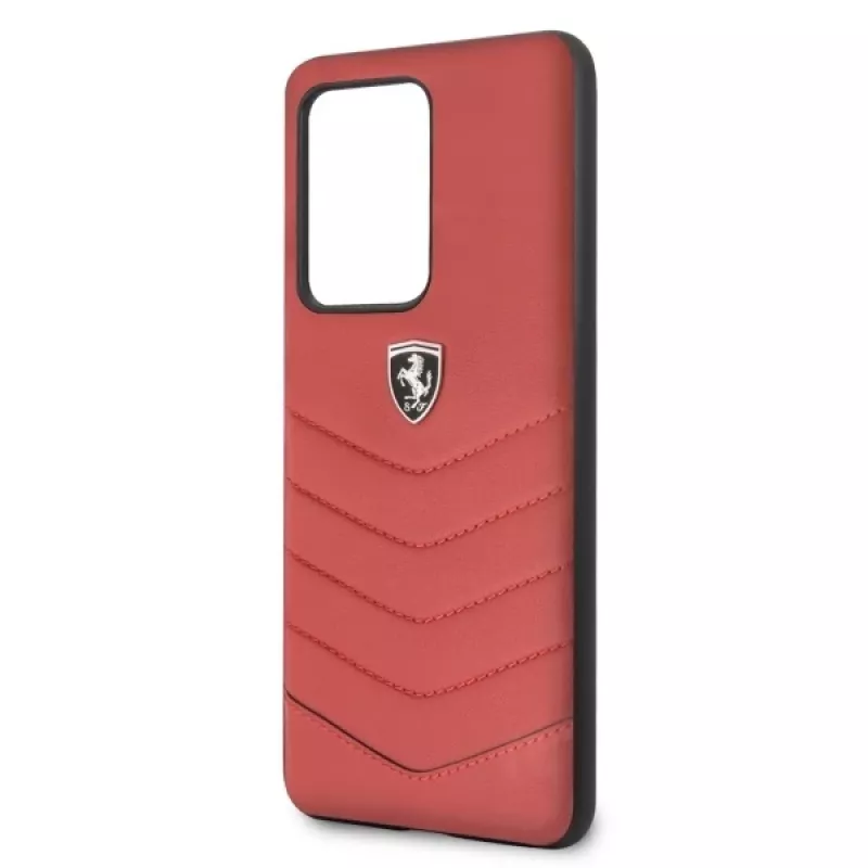 Ferrari pevné puzdro FEHQUHCS69RE pre Samsung Galaxy S20 Ultra G988, Red Heritage