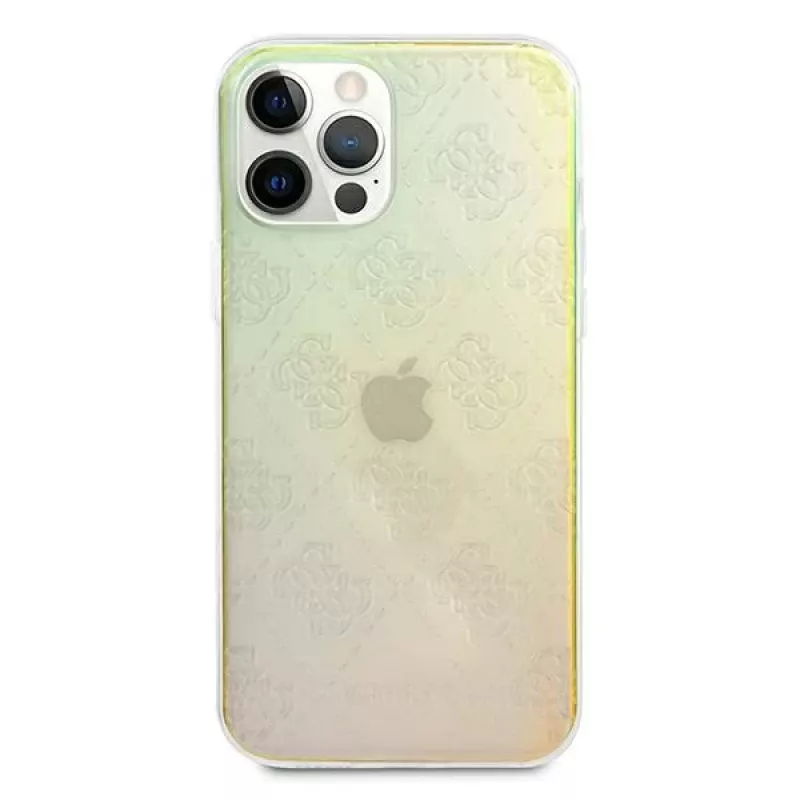Guess GUHCP12M3D4GIRBL Iridescent Opal pevné puzdro pre Apple iPhone 12 / iPhone 12 Pro 6,1 palca - 4G 3D Pattern Collection