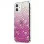 Guess GUHCP12SPCU4GGPI iPhone 12 mini 5,4 palca ružové pevné puzdro 4G Gradient