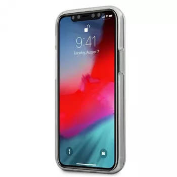 Guess GUHCP12SPCU4GGPI iPhone 12 mini 5,4 palca ružové pevné puzdro 4G Gradient