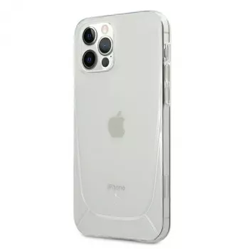 MERCEDES-BENZ iPhone 12/12 Pro 6,1 palca priehľadné pevné puzdro Transparent Line