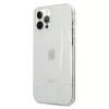 MERCEDES-BENZ MEHCP12MCLCT priehľadné pevné puzdro pre iPhone 12/12 Pro 6,1 palca Transparent Line