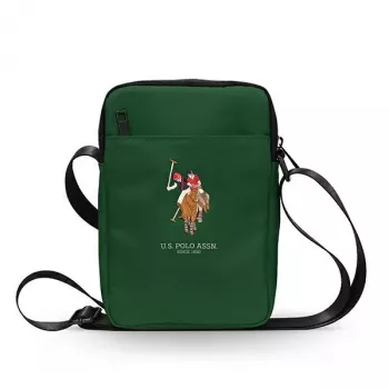 U.S. POLO ASSN. US Polo taška USTB8PUGFLGN 8 tablet crossbody zelená