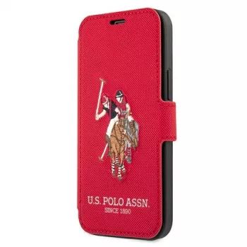 U.S. POLO ASSN. Polo Embroidery Collection kryt kniha pre iPhone 12/12 Pro 6,1