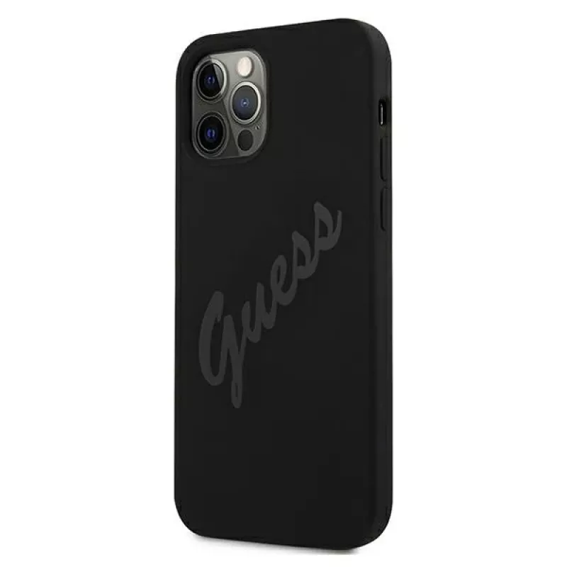 Guess Script Vintage pevný kryt pre Apple iPhone 12 Pro Max 6,7