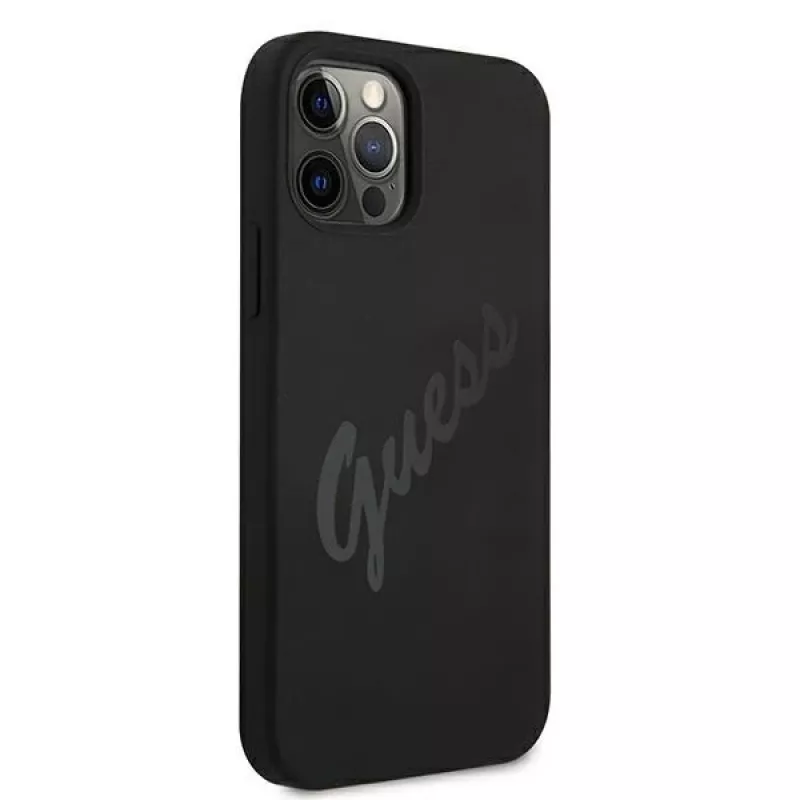Guess Script Vintage pevný kryt pre Apple iPhone 12 Pro Max 6,7