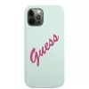 Guess Silicone Vintage pevný kryt pre Apple iPhone 12 / 12 Pro 6,1