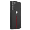 Ferrari FEOSIHCS21MBK S21+ G996 čierny pevný kryt Off Track Leather Nylon Stripe