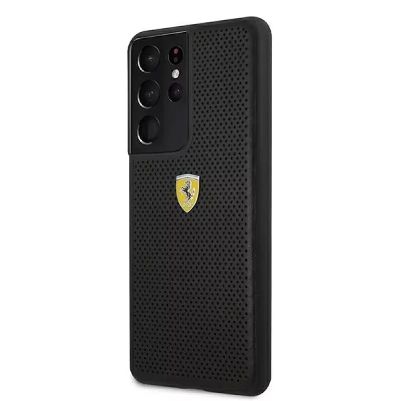 Ferrari FESPEHCS21LBK S21 Ultra G996 čierny pevný kryt On Track Perforated