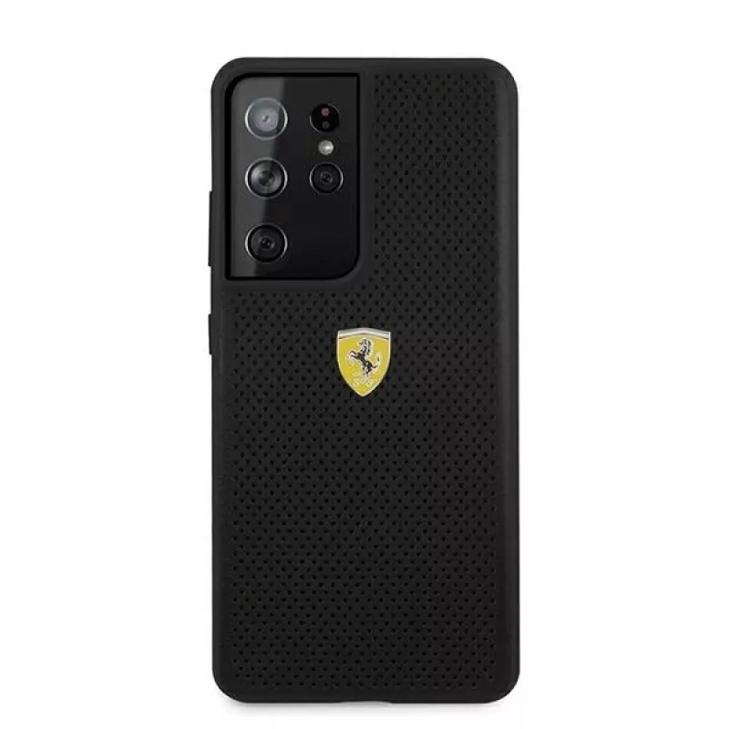 Ferrari FESPEHCS21LBK S21 Ultra G996 čierny pevný kryt On Track Perforated