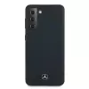 Mercedes-Benz Silicone Line pevný kryt pre Samsung Galaxy S21 - modrý