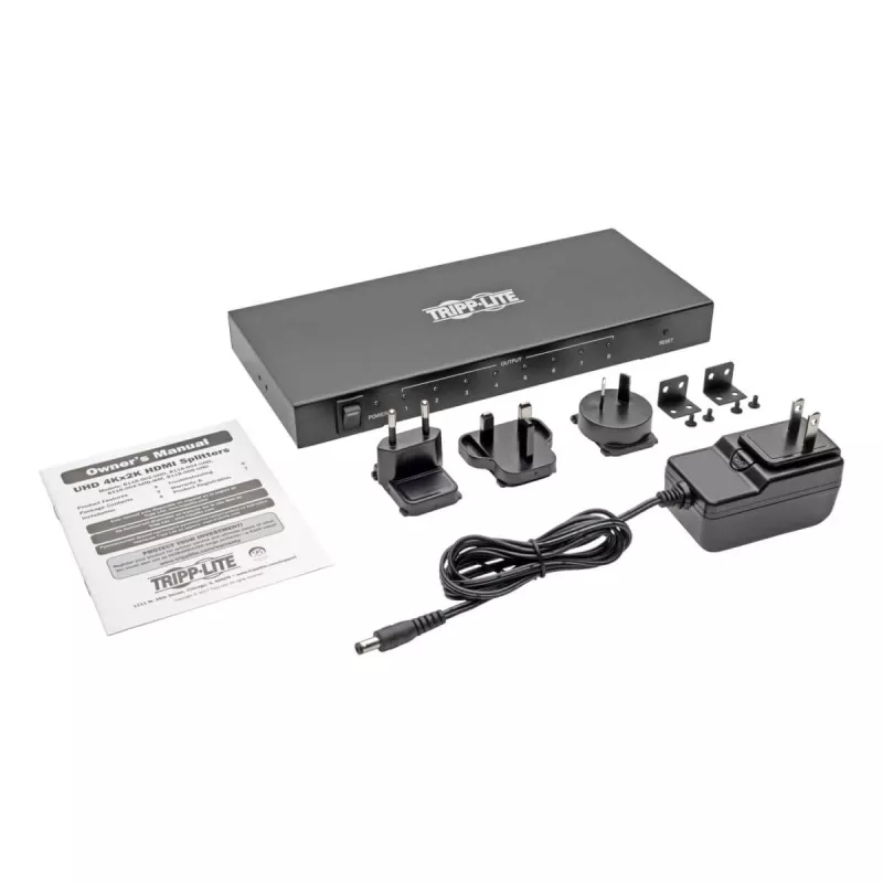 Eaton Tripp Lite B118-008-UHD HDMI switch - 8 vstupov, 1 výstup, 4K UHD, HDR, čierna