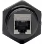 Eaton Tripp Lite N206-BC01-IND RJ45 priechodka Cat5/Cat6 konektor samica-samica tienená priemyselná IP68 krytka proti prachu TAA