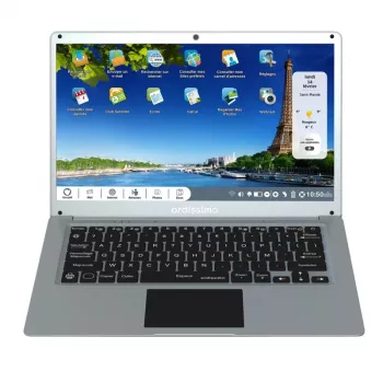 Ordissimo Eve 4 14 N5100/8GB/256GB SSD/1x USB 3.2/1x USB 2.0 bez operačného systému - 256 GB - 8 GB