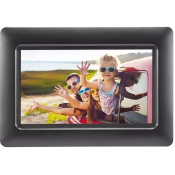 AGFAPHOTO Agfa Photo LED HD 7 digitálny fotorámik s hodinami a kalendárom APF700 čierny