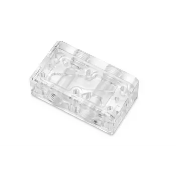 EK Water Blocks Vector² GPU Water Block Interconnect Bridge - akryl - transparentná - G1/4 palca - 41 mm