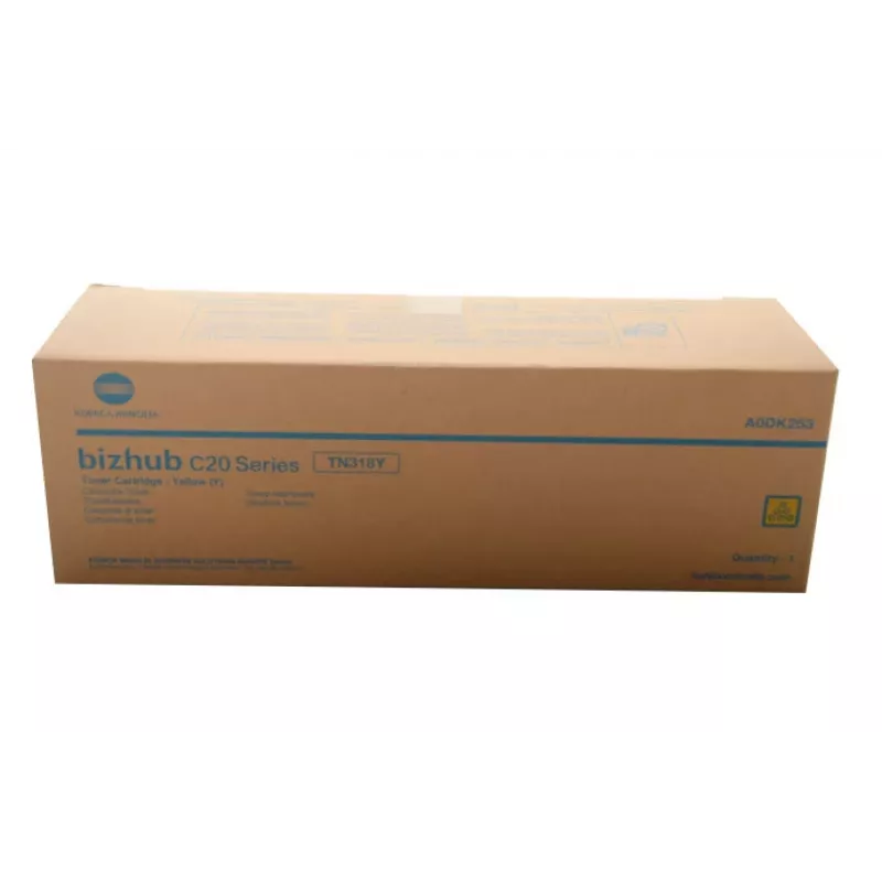 Konica Minolta TN-318C originálna tonerová kazeta azúrová A0DK453