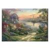 SCHMIDT SPIELE Thomas Kinkade Studios: Harbor in New England (1000 dielikov)