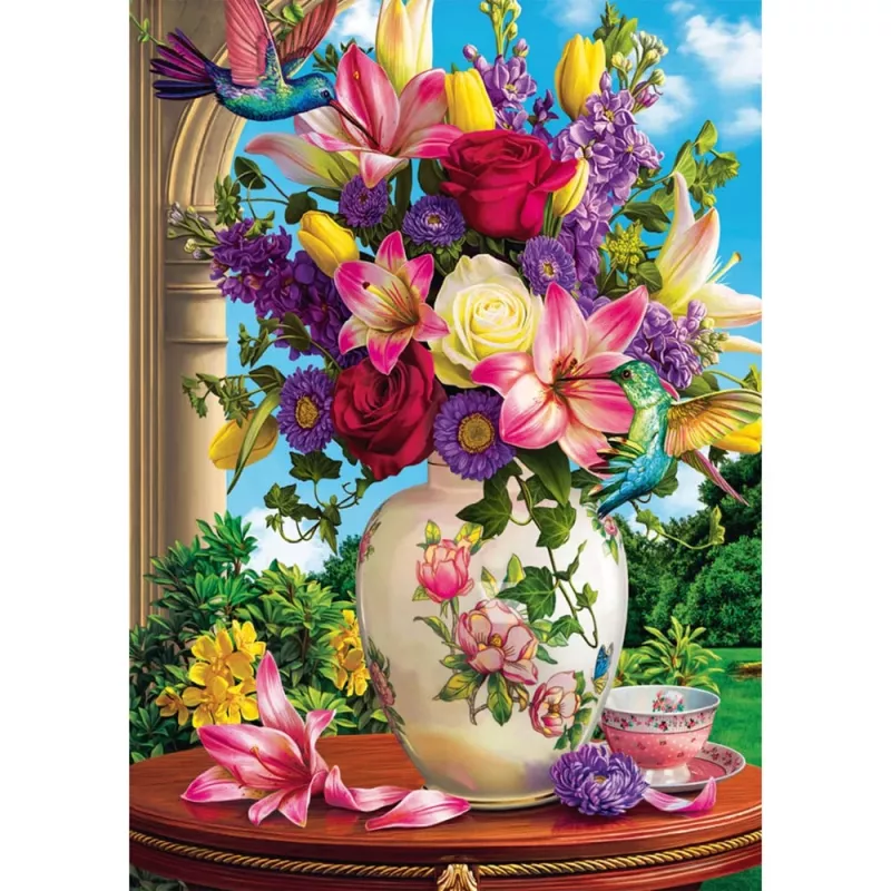 SCHMIDT SPIELE Blumenbouquet (1000 dielikov) puzzle