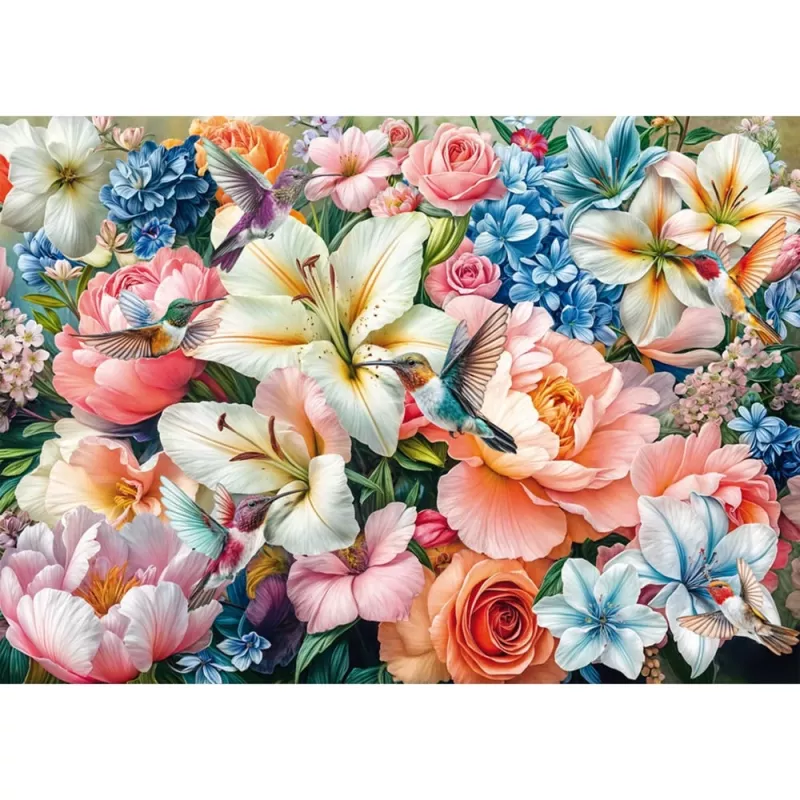 Schmidt Spiele Blumen in Pastell (1000 dielikov) puzzle