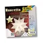 Folia origami papierová sada Bascetta hviezda Midi 32 listov 15x15 cm