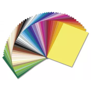 Folia tónovaný papier Special Edition 50 rôznych farieb 130 g/m² 50 listov A4