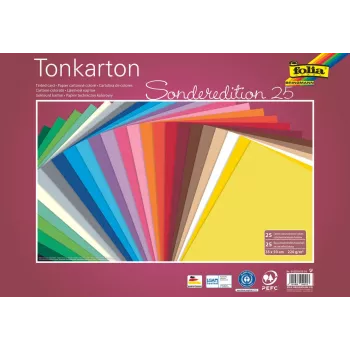 Folia fotokartón Special Edition 25 farieb mix 220 g/m² 50 listov A4
