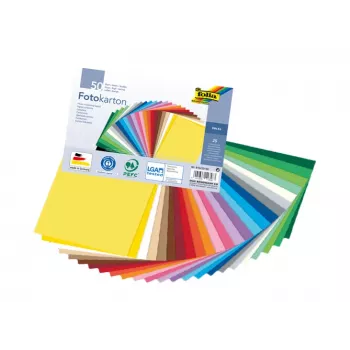 Folia 614/50 00 - biela - jednofarebná - A4 (210 x 297 mm) - 300 g/m² - 50 listov - Nemecko