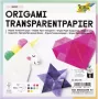 Folia transparentný skladací papier 15 x 15 cm, 50 listov, 42 g/m²
