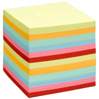 Folia 700 listov poznámkový blok, zmiešané farby, 90x90 mm