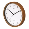 MAUL 9051476 nástenné hodiny kremenné 30 cm x 5 cm drevo (tmavé) biela