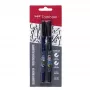Tombow WS-BHS-2P Dual Brush Pen sada - čierna - 2 kusy - blisterové balenie