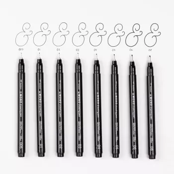 Tombow MONO Drawing Pen Fineliner 0,35 mm čierna
