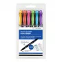 Tombow MONO Edge zvýrazňovač sada - klinový a guľôčkový hrot 3,8 mm 0,8 mm čiara rôzne (6 fixiek)