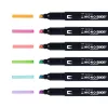 Tombow MONO Edge zvýrazňovač sada - klinový a guľôčkový hrot 3,8 mm 0,8 mm čiara rôzne (6 fixiek)
