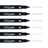 Tombow MONO Edge zvýrazňovač sada - klinový a guľôčkový hrot 3,8 mm 0,8 mm čiara rôzne (6 fixiek)