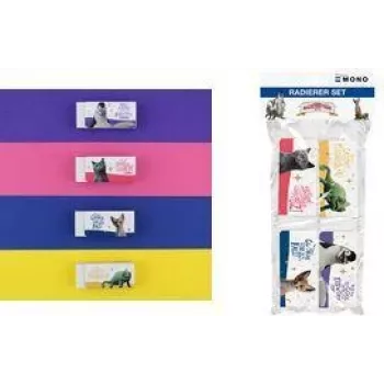 Tombow gumy Die Schule der magischen Tiere biele 4 kusy
