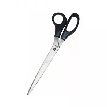 WEDO Standard Economy nožnice 255 mm nerezová oceľ čierna plastová rukoväť
