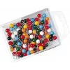 WEDO 56 199 značkovacie špendlíky, 16 mm, hlavička 6 mm, rôzne farby