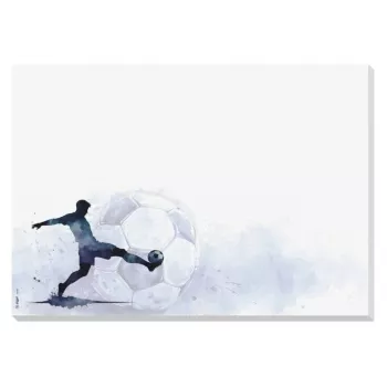 SIGEL Goal Zone podložka na stôl svetlomodrá papier 30 listov