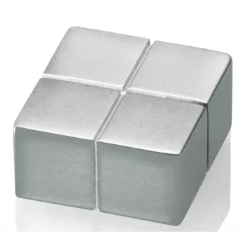 SIGEL C10 extra silný neodýmový diskový magnet strieborný 20mm x 10mm (balenie 4 ks)