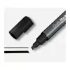 SIGEL kriedový marker 50 Chalk Marker klinový hrot 1-5 mm čierna 1 kus