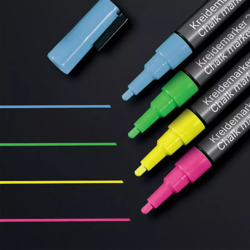 SIGEL Chalk Marker 20 guľatý hrot biela